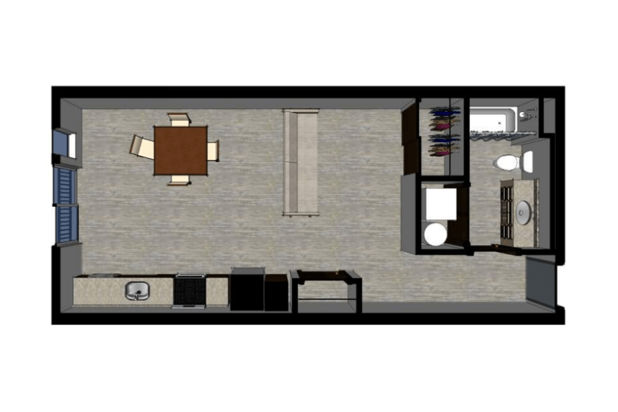 Lake Armstrong Studio (530sf)